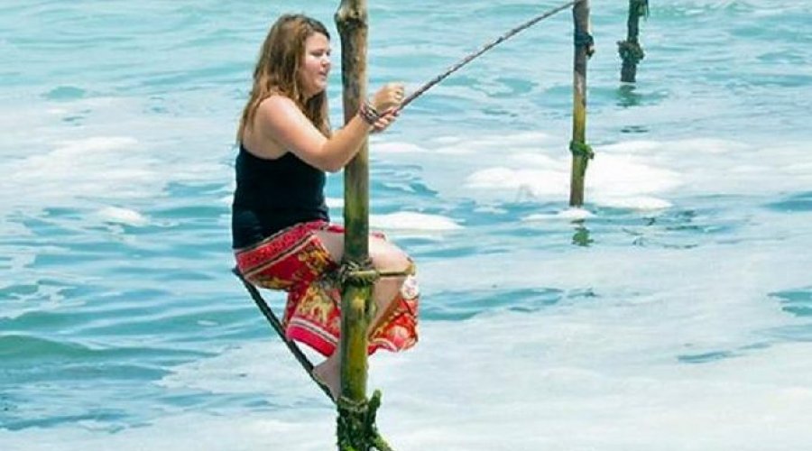 Stilt fishing