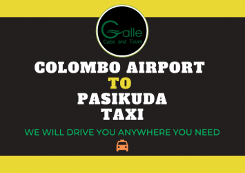Colombo Airport To Pasikuda Taxi